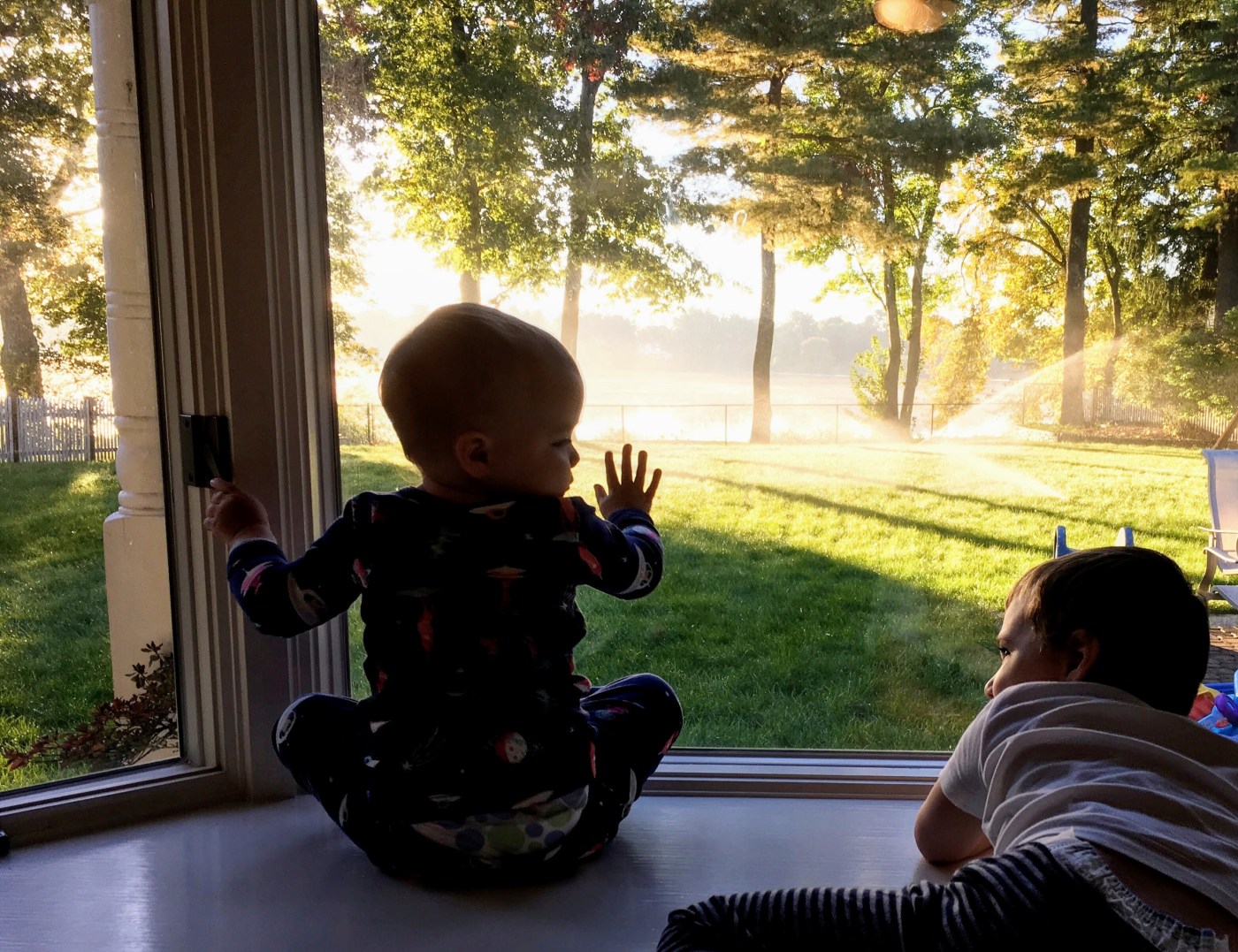 Babies trapped in the house